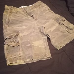 Camo Cargo Shorts